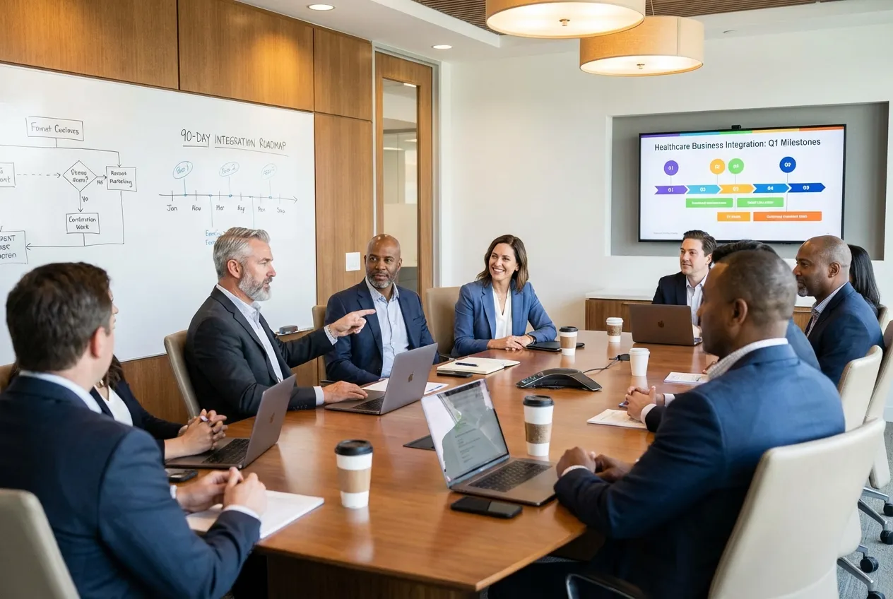 90-Day Integration Playbook for Healthcare Acquisitions: The Intake Sprint