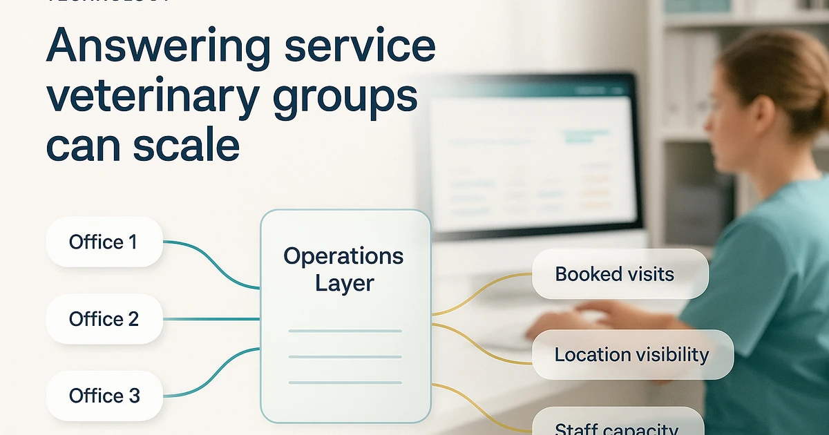 Answering Service Veterinary Groups Can Scale