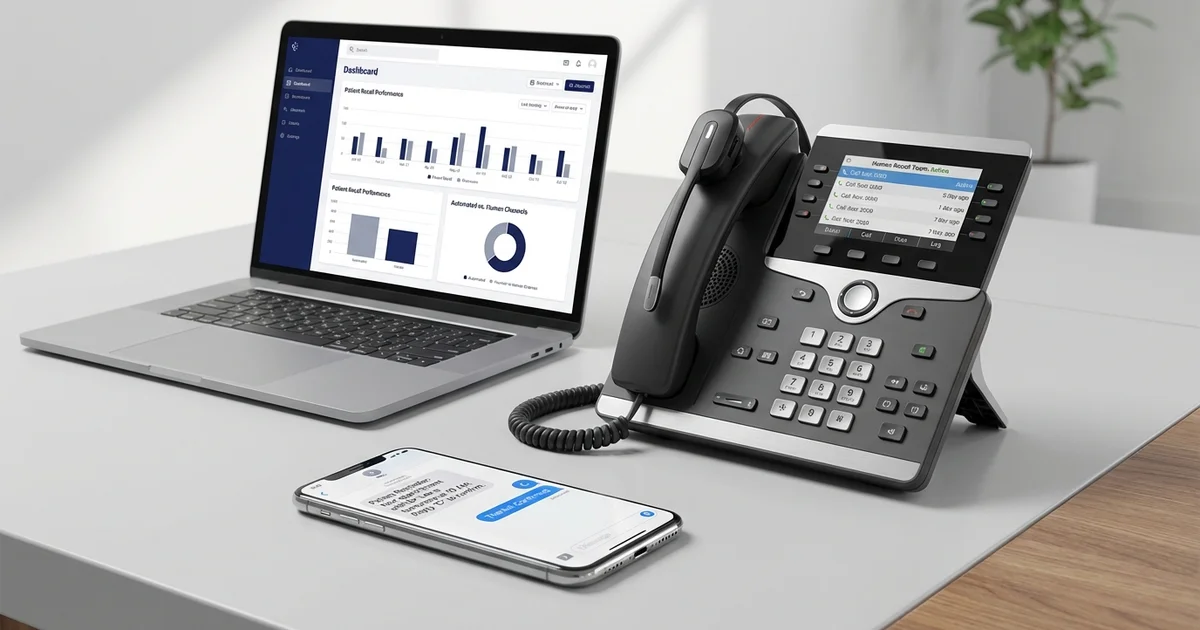 Automated vs Human Patient Recall: Data-Driven Comparison