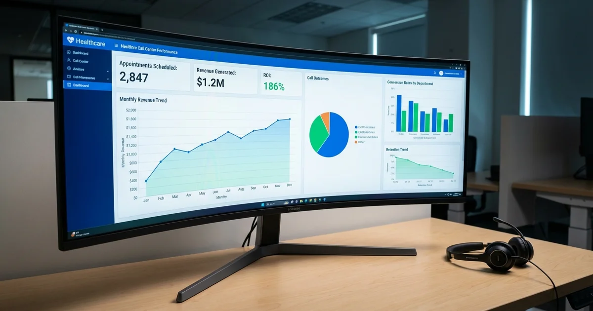 Healthcare Call Center ROI: Enterprise Calculation Framework