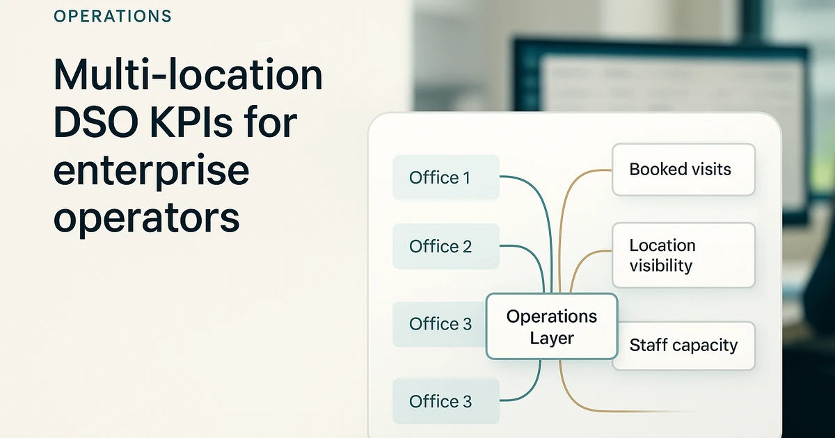 Multi-Location DSO KPIs for Enterprise Operators