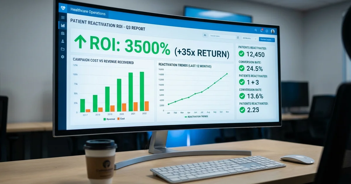 Patient Reactivation ROI: Simple Calculation Framework
