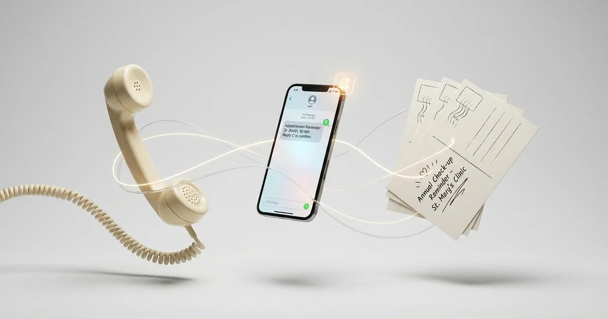 Recall Postcard vs Text vs Phone: Channel Selection Guide