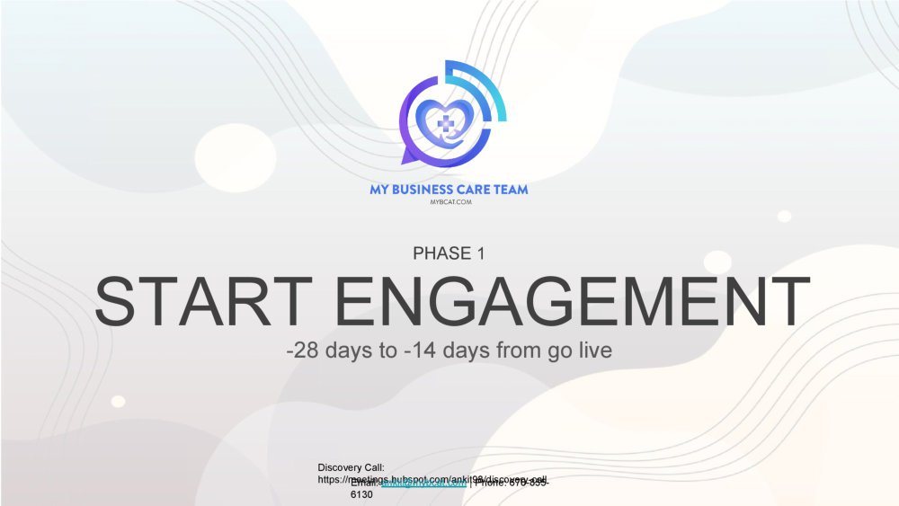 Start engagement